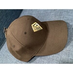 First Tactical Hat Black Embroidered Strapback Military Style Cap One Size